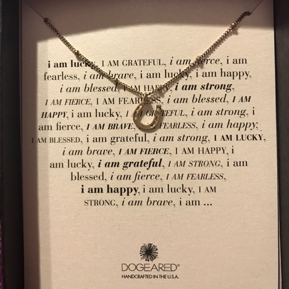 Horseshoe Dogeared Necklace - Picture 1 of 3
